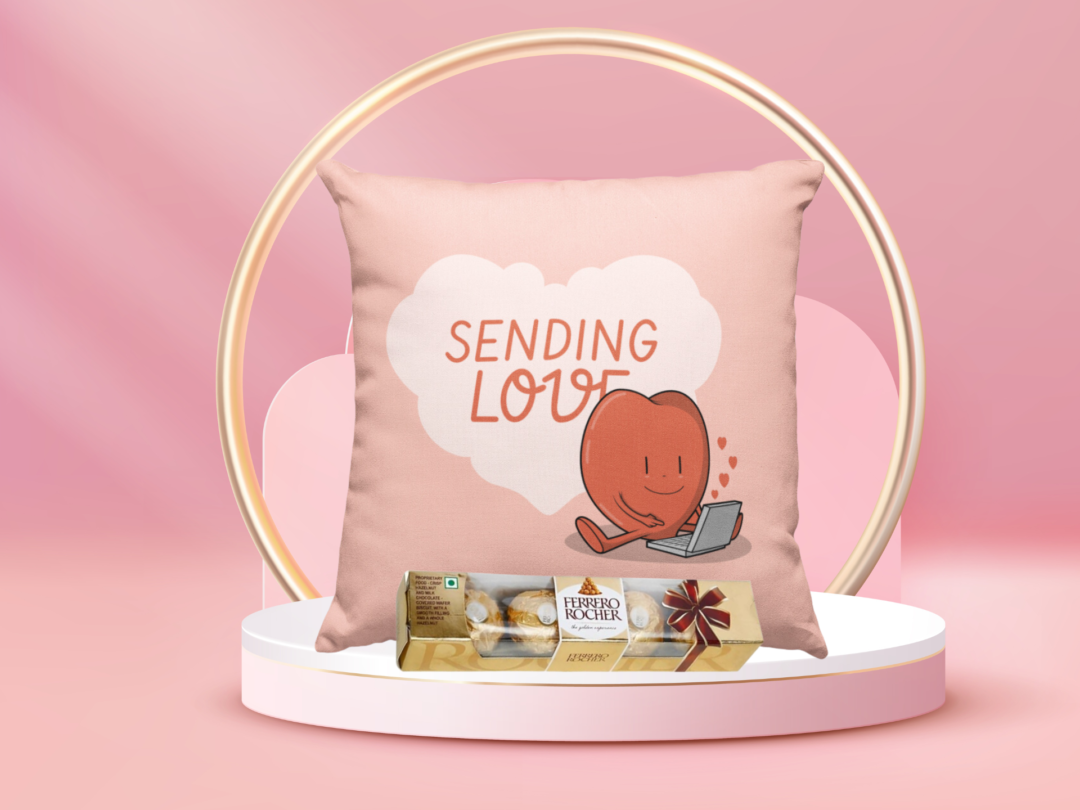 Sending Love Cushion